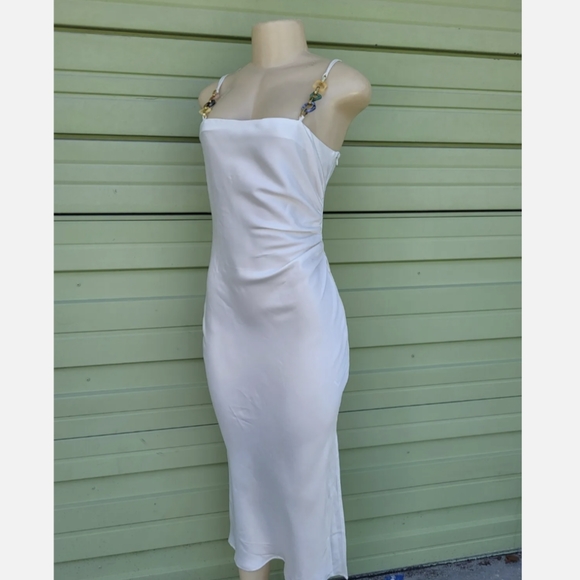 Zara slip dress with fancy straps - Picture 8 of 11